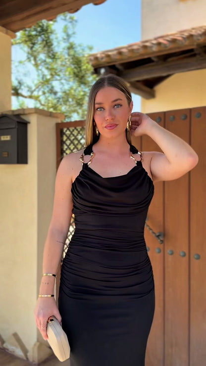 Vestido Cosmos Negro