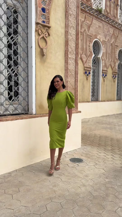 Vestido Lirio Verde