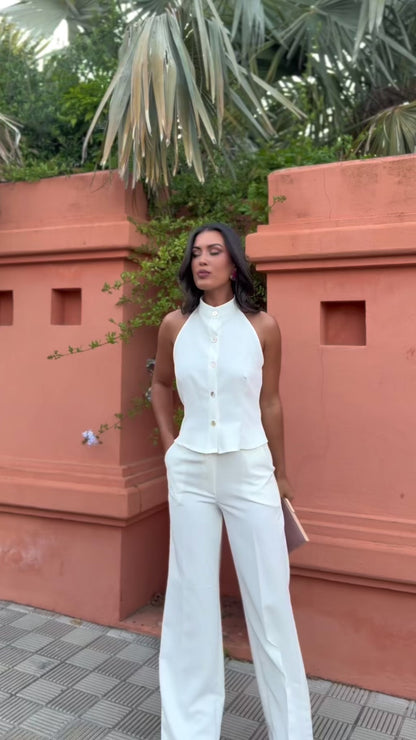 Conjunto Alelí Blanco